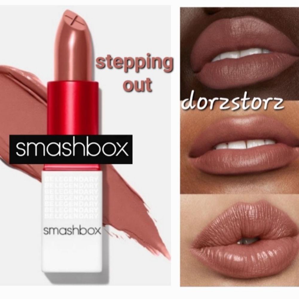 SMASHBOX Be Legendary Prime & Plush Lipstick *STEPPING OUT* /.11 oz / New in box